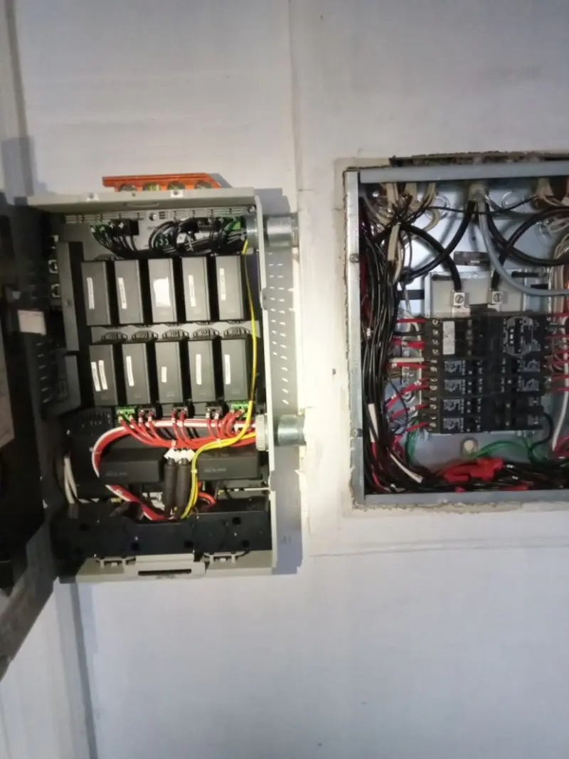 Electrical panel upgrade completed for Indoor Lighting Installation in Vado